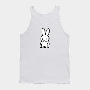 Monochromatic bunny Tank Top